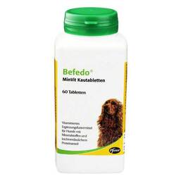 Abbildung: Befedo Minvit für Hunde Kautabletten Kautabletten, 60 St PZN 01896406