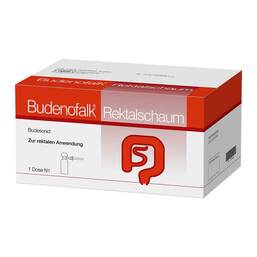 Abbildung: Budenofalk Rektalschaum 1x14 Hub 1 St, Rektalschaum PZN 01896932