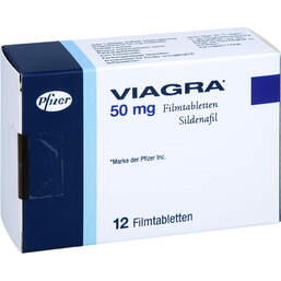 Abbildung: Viagra 50 mg Filmtabletten 12 St, Filmtabletten PZN 01897357