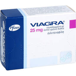 Abbildung: Viagra 25 mg Filmtabletten 12 St, Filmtabletten PZN 01897386