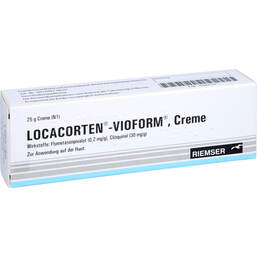 Abbildung: Locacorten Vioform Creme 25 g, Creme PZN 01902124