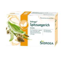Abbildung: Sidroga® Spitzwegerich Filterbeutel Tee, 20X1.4 g PZN 01906501