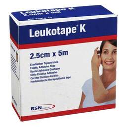 Abbildung: Leukotape K 2,5cm hautfarben Verband, 1 St PZN 01907340
