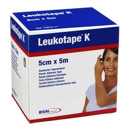 Abbildung: Leukotape K 5cm hautfarben Verband, 1 St PZN 01907357