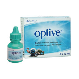 Abbildung: Optive Augentropfen Augentropfen, 3X10 ml PZN 01909184