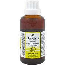 Abbildung: Baptisia Komplex Nr. 80 50 ml, Dilution PZN 01909801