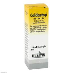 Abbildung: Coldastop Nasenöl 20 ml, Nasenöl PZN 01920702