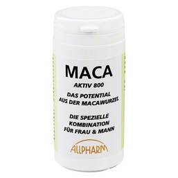 Abbildung: Maca Aktiv 800 Kapseln Kapseln, 50 St PZN 01923563