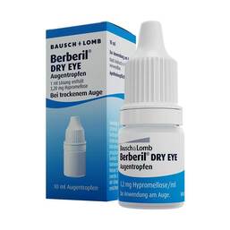 Abbildung: Berberil Dry Eye Augentropfen 10 ml, Augentropfen PZN 01929465