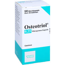 Abbildung: Osteotriol 0,25 µg Kapsel 100 St, Weichkapseln PZN 01929531