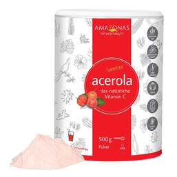 Abbildung: Acerola 100% natürliches Vitamin C Pulver Pulver, 500 g PZN 01974508