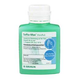 Abbildung: Softa-Man® ViscoRub Händedesinfektionsmittel Lösung, 100 ml PZN 01980466