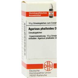 Abbildung: Agaricus Phalloides D 4 Globuli Globuli, 10 g PZN 01980489