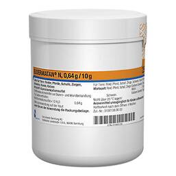 Abbildung: Eudermatan N 0,64 g / 10 g Salbe vet. (für Tiere) 250 g, Salbe PZN 01986138