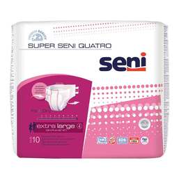 Abbildung: Super Seni Quatro Größe 4 extra large Windelhosen 10 St PZN 01986701