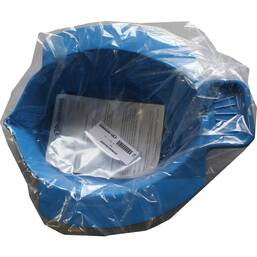 Abbildung: Bidet Becken Kunststoff blau 1 St PZN 01988172
