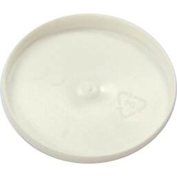 Abbildung: Einnehmeglas Deckel Kunststoff weiß 1 St PZN 01988189