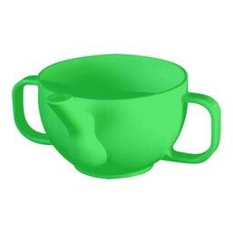 Abbildung: Krankentasse mit 2 Henkeln grün 1 St PZN 01988829