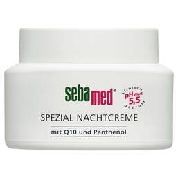 Abbildung: Sebamed Spezial Nachtcreme Q10 Creme, 75 ml PZN 01991719
