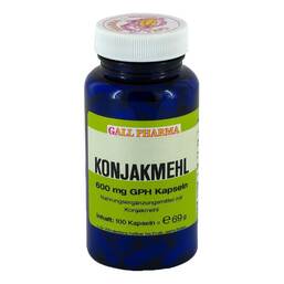 Abbildung: Konjakmehl 600 mg Kapseln Kapseln, 100 St PZN 01998785