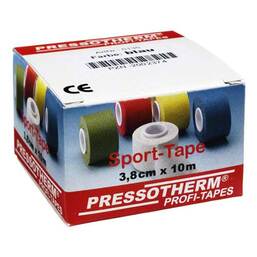 Abbildung: Pressotherm Sport-Tape 3,8cmx10m blau Verband, 1 St PZN 02002374