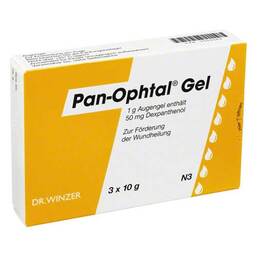Abbildung: Pan Ophtal Gel Augengel, 3X10 g PZN 02003563