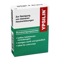 Abbildung: Ypsilin Wundreinigungstücher 5 St, Tücher PZN 02003959