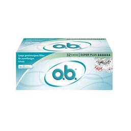 Abbildung: O.B. Tampons super plus Tampon, 32 St PZN 02006633