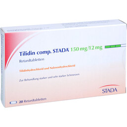 Abbildung: Tilidin comp. STADA 150 mg / 12 mg Retardtabletten 20 St, Retard-Tabletten PZN 02010793