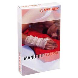 Abbildung: Manu-Hit Carpal Orthese rechts Größe S schwarz 07233 1 St, Bandage PZN 02014472