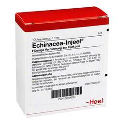 Abbildung: Echinacea Injeel Ampullen 10 St, Ampullen PZN 02019630