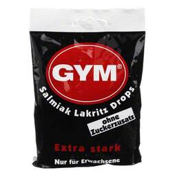 Abbildung: Gym Salmiak Lakritz Drops zuckerfrei 100 g PZN 02022879