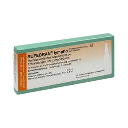Abbildung: Rufebran lympho Ampullen Ampullen, 10 St PZN 02026096