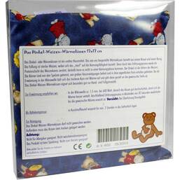 Abbildung: Dinkel Weizen Wärmekissen 17x17cm mit Kindermotiv 1 St PZN 02029574