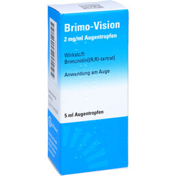 Abbildung: Brimo-Vision 2 mg / ml Augentropfen 5 ml, Augentropfen PZN 02035830