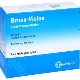 Abbildung: Brimo-Vision 2 mg / ml Augentropfen 3X5 ml, Augentropfen PZN 02035853