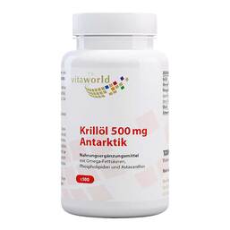 Abbildung: Krillöl 500 mg Antarktik Kapseln Kapseln, 100 St PZN 02036367