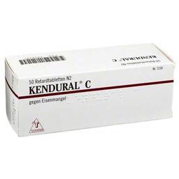 Abbildung: Kendural C Retardtabletten Retard-Tabletten, 50 St PZN 02036491