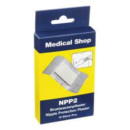 Abbildung: Brustwarzenpflaster NPP2 10 St, Pflaster PZN 02036605