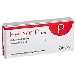 Abbildung: Helixor P® 1 mg Ampullen Ampullen, 8 St PZN 02043456