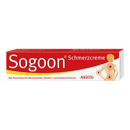 Abbildung: Sogoon Schmerzcreme Creme, 100 g PZN 02043870