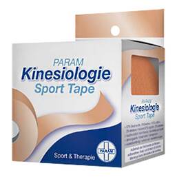 Abbildung: Kinesiologie Sport Tape 5 cm x 5 m beige 1 St, Pflaster PZN 02048910
