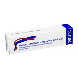 Abbildung: Cuprum metallicum praeparatum 0,4% Salbe Salbe, 23 g PZN 02050232