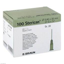Abbildung: Sterican Kanüle Luer-Lok 0,40x2 Kanüle, 100 St PZN 02050864