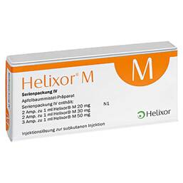 Abbildung: Helixor M® Serienpackung IV 7 St, Ampullen PZN 02054796
