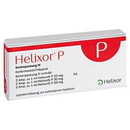 Abbildung: Helixor P® Serienpackung IV Ampullen, 7 St PZN 02054833