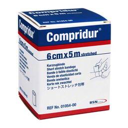 Abbildung: Compridur Kompresse Binde ged. 5 1 St, Binden PZN 02059629