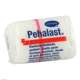 Abbildung: Peha-Last Mullbinde elastisch 4 cm x 4 m Binden, 1 St PZN 02060207