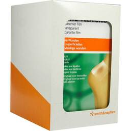 Abbildung: Opsite Flexigrid transparent Wundverband 6x7cm steril 6X5 St, Folie PZN 02063571