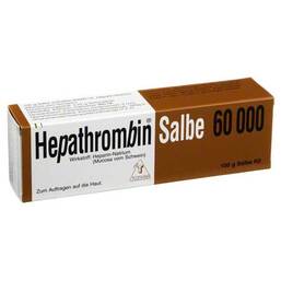 Abbildung: Hepathrombin 60.000 Salbe 100 g, Salbe PZN 02068663